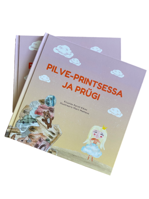 Pilve-Printsessa lasteraamatu kujundus